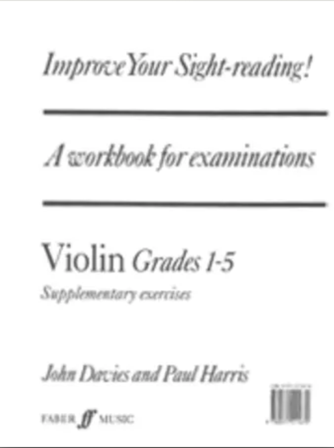 IMPROVE YOUR SIGHT READING VLN SUPP