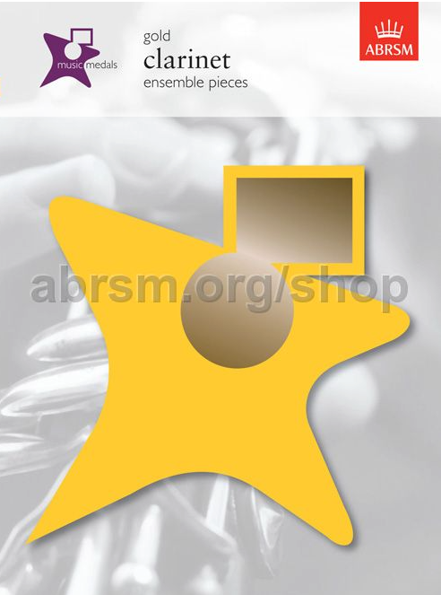 Music Medals Clarinet Ensemble Pieces Gold