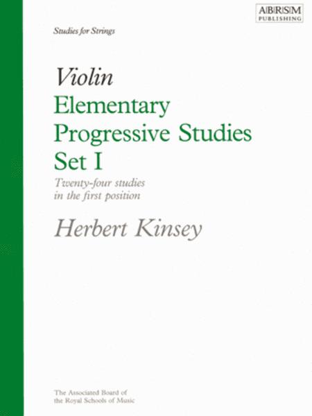 Elementary Progressive Studies Set 1 for Violin
