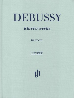 Debussy Piano Works Volume 3 Bound Edition