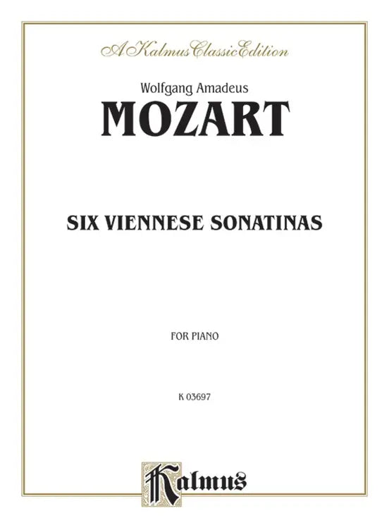 6 Viennese Sonatinas - Mozart - Kalmus K03697
