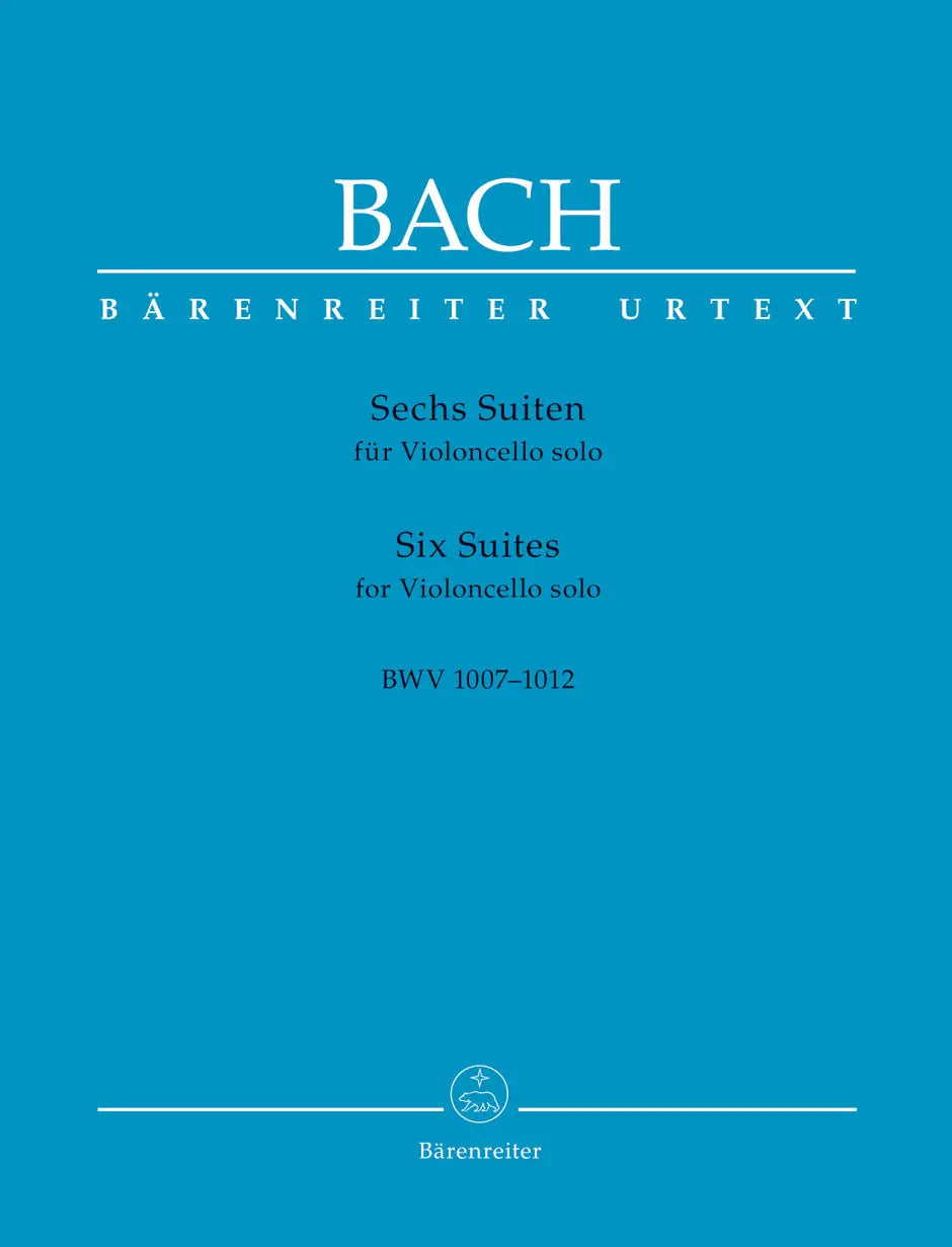 Six Suites for Cello Solo BWV 1007-1012