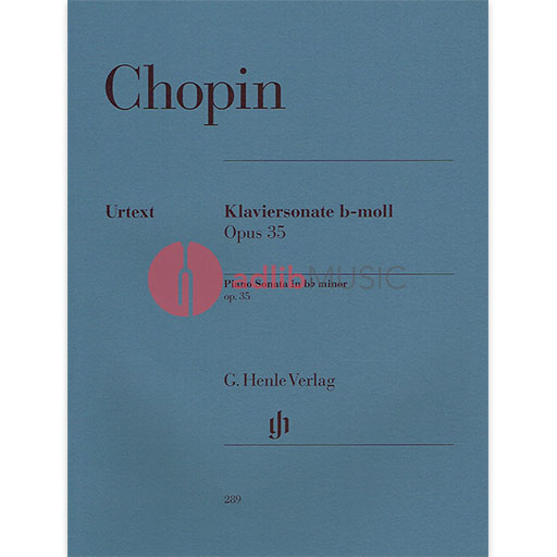 Chopin - Piano Sonata BbMin Op35 - Piano Solo Henle HN289