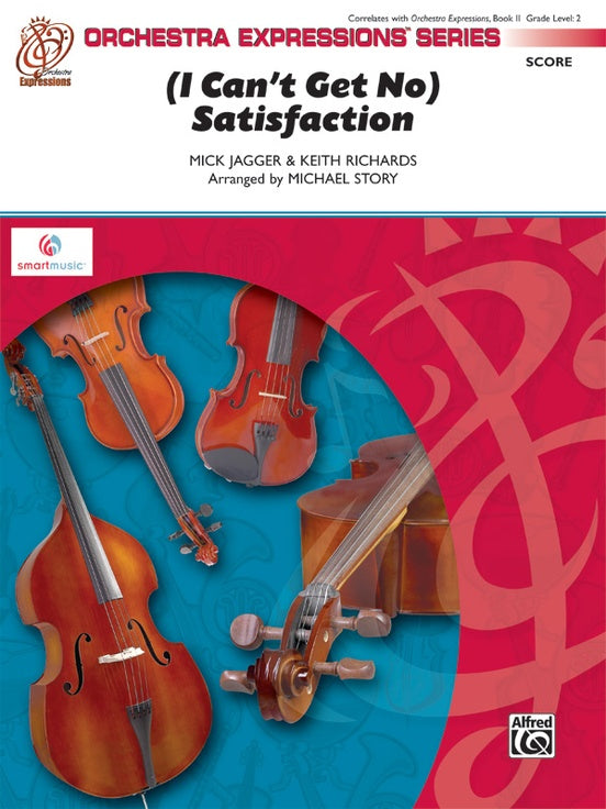 Jagger/Richards (I Can't Get No) Satisfaction String Orchestra Grade 2 Score/parts arranged by Story