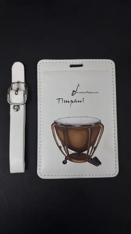 Musician Designer Timpani Luggage Tag
