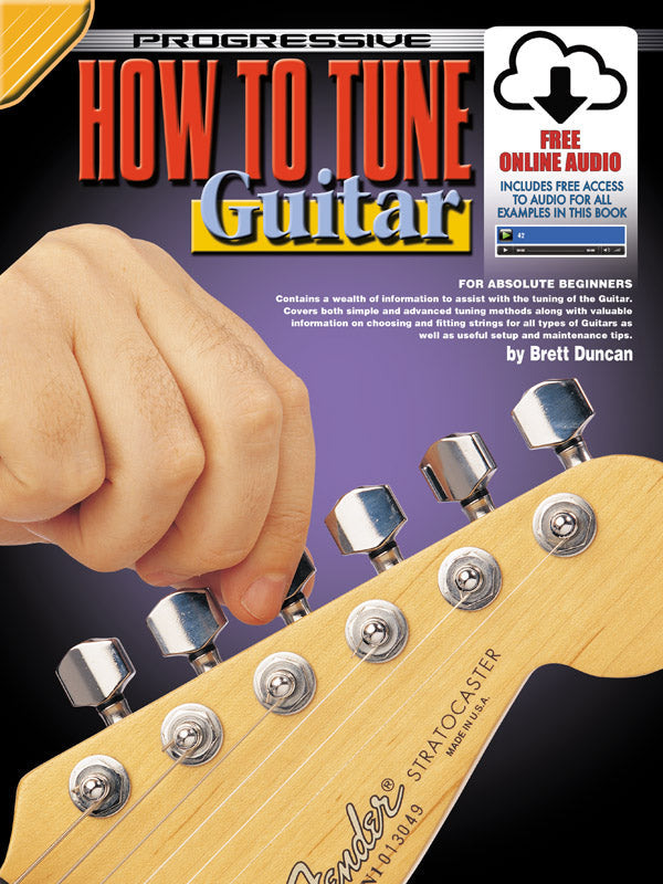 Progressive How To Tune Guitar Book/OLA