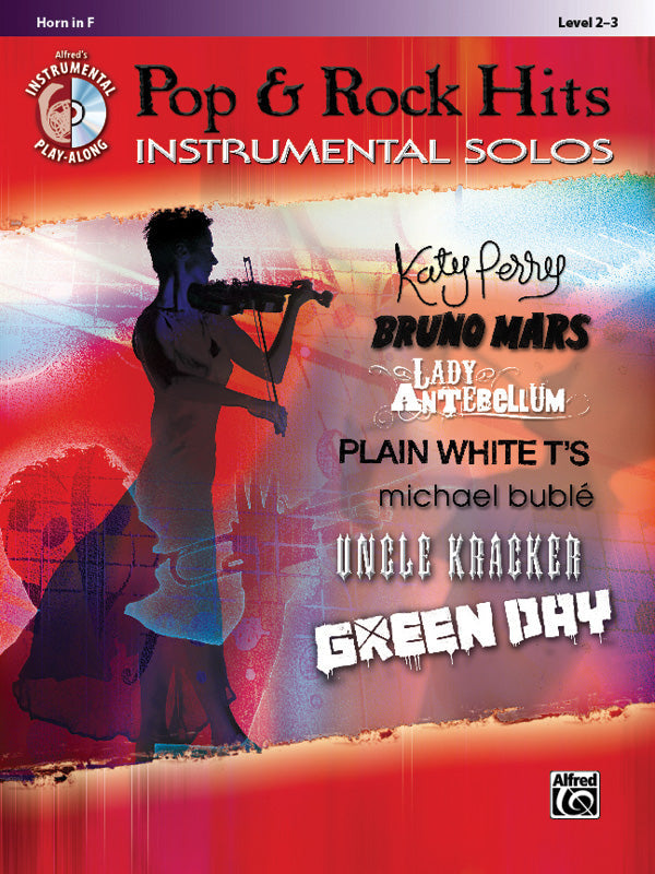 Pop & Rock Hits Inst Solos Horn Bk/Cd