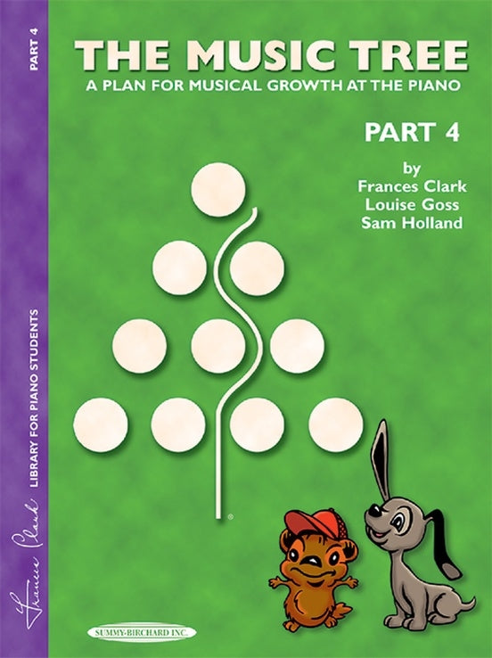 Music Tree Student's Book Part 4 - Piano by Clark/Goss/Holland Summy Birchard 00540