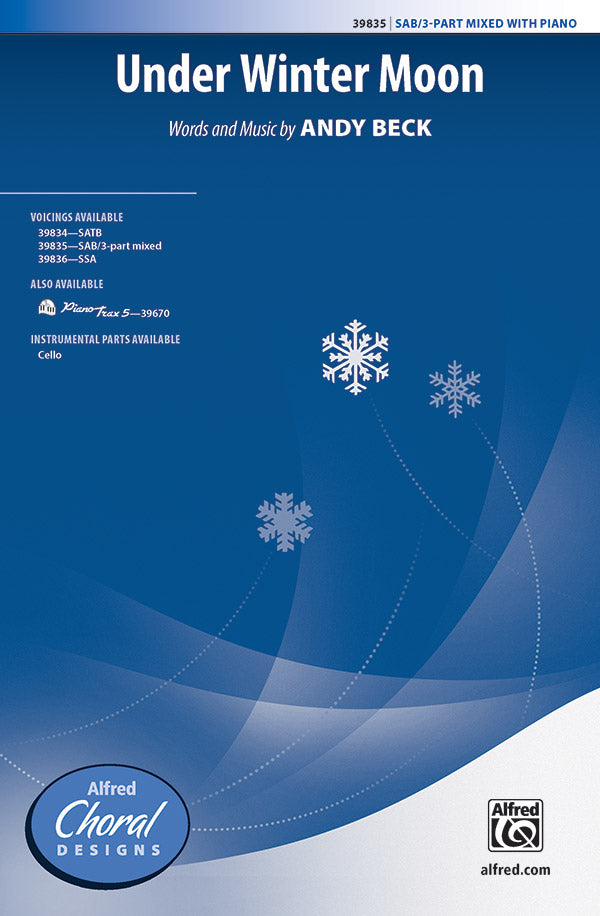 UNDER WINTER MOON SAB