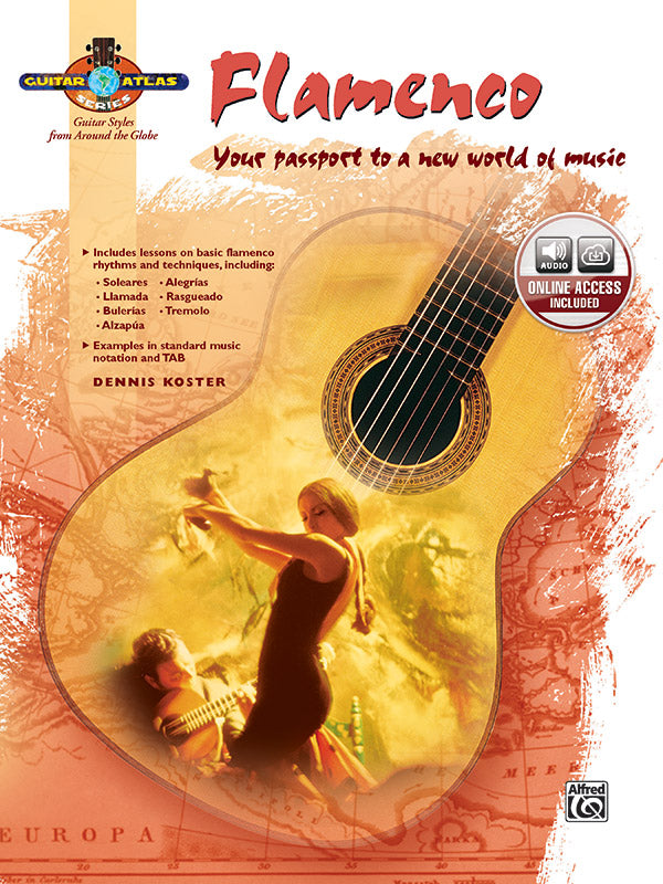 GUITAR ATLAS FLAMENCO BK/CD