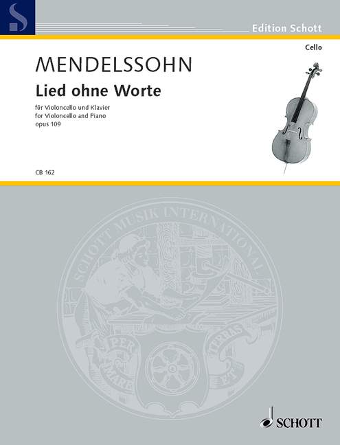 Mendelssohn Song Without Words Cello/Piano