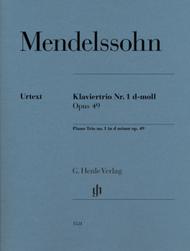 Mendelssohn Piano Trio No 1 D Minor Op 49 - Parts