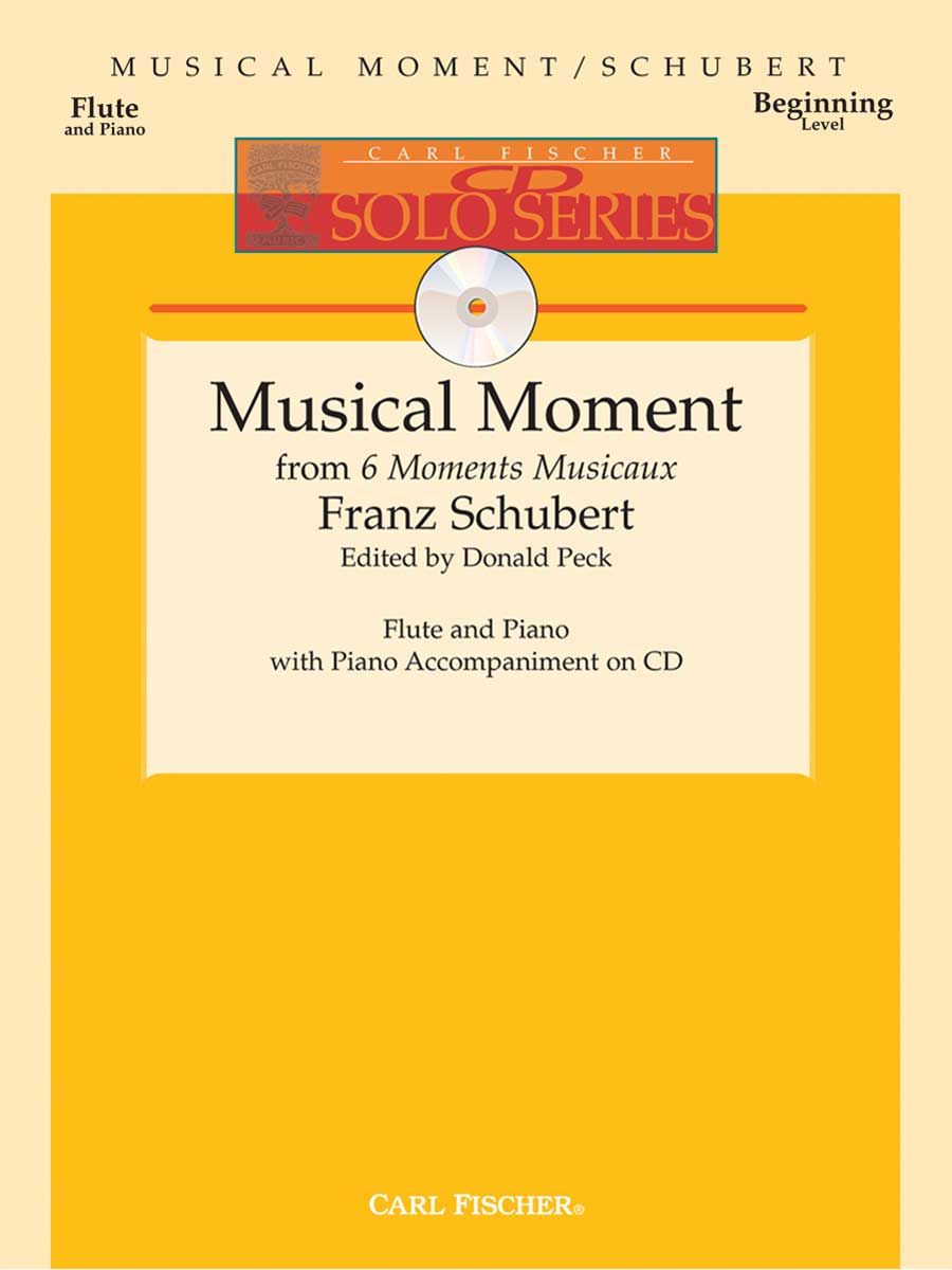 Schubert - 6 Moments Musicaux for Flute and Piano - Fischer W2662