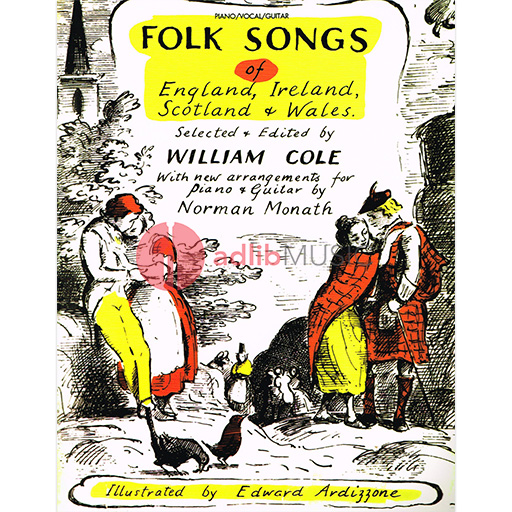 Folk Songs of England Ireland Scotland & Wales PVG