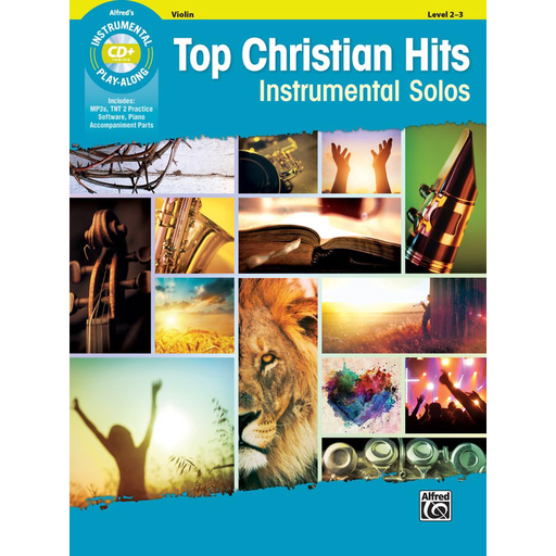 Top Christian Hits Instrumental Solos Violin Bk/CD