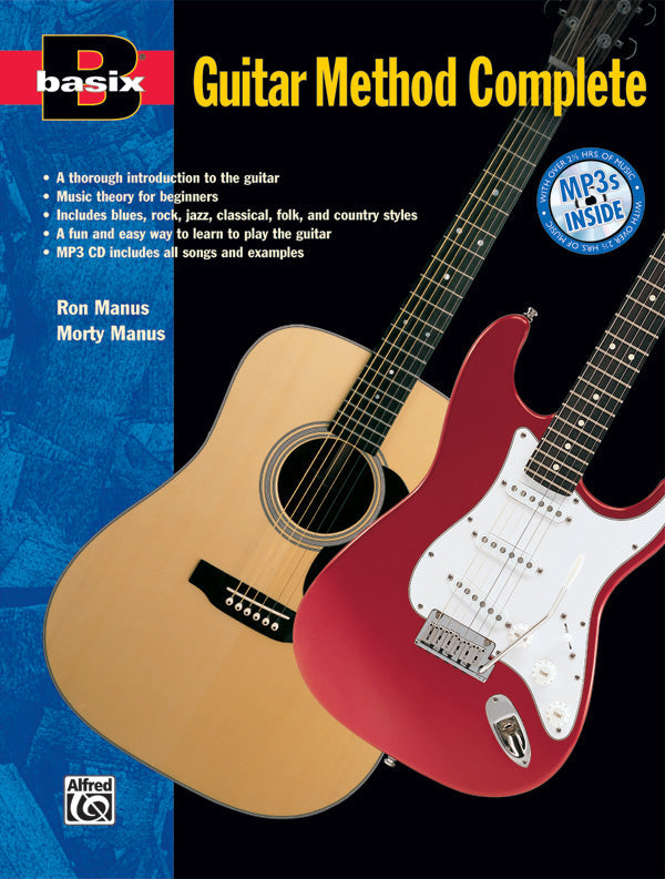Basix Guitar Method Complete Book/MP3 CD