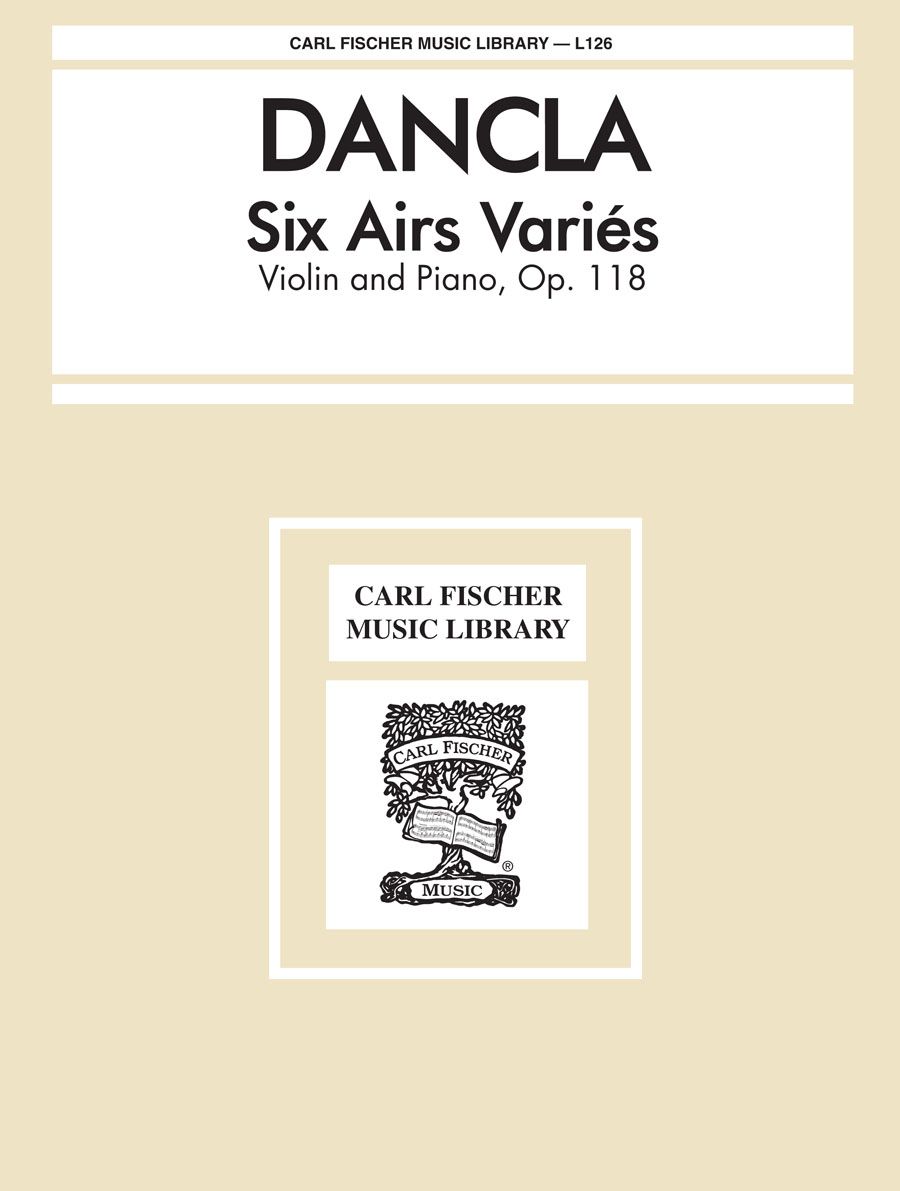 Six Airs Varies Op 118 for Violin and Piano