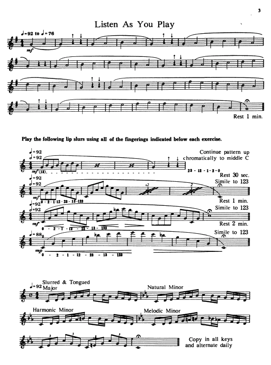 I Recommend B Flat Cornet / Trumpet - Ployhar