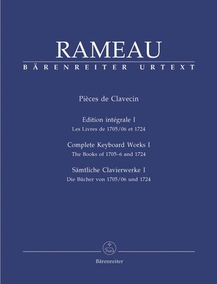 COMPLETE KEYBOARD WORKS BK 1 - Rameau - BA6581