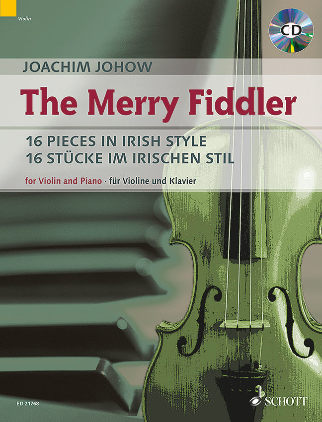 The Merry Fiddler Violin & Piano Book/CD - Johow Joachim