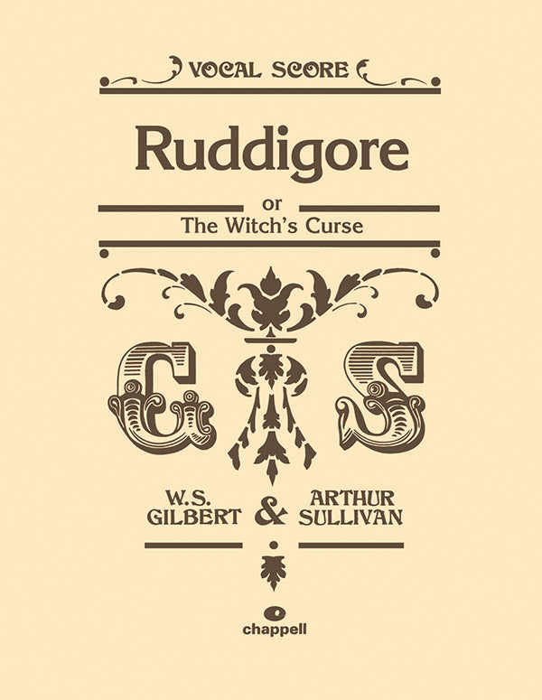 RUDDIGORE VOCAL SCORE