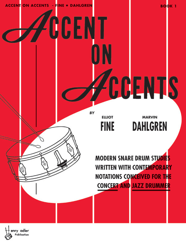 ACCENT ON ACCENTS BK 1 DRUM