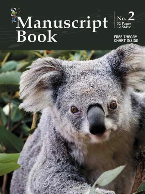 Manuscript Book 2 Stapled 32 Pages 12 Stave