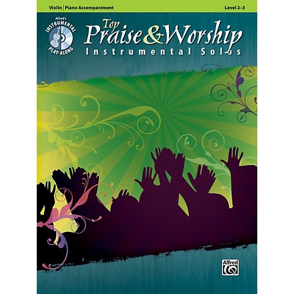 Top Praise and Worship Inst Solos Violin Bk/CD
