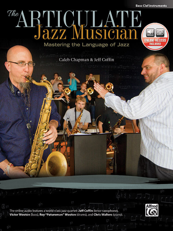 Articulate Jazz Musician Bass Clef Inst Bk/CD