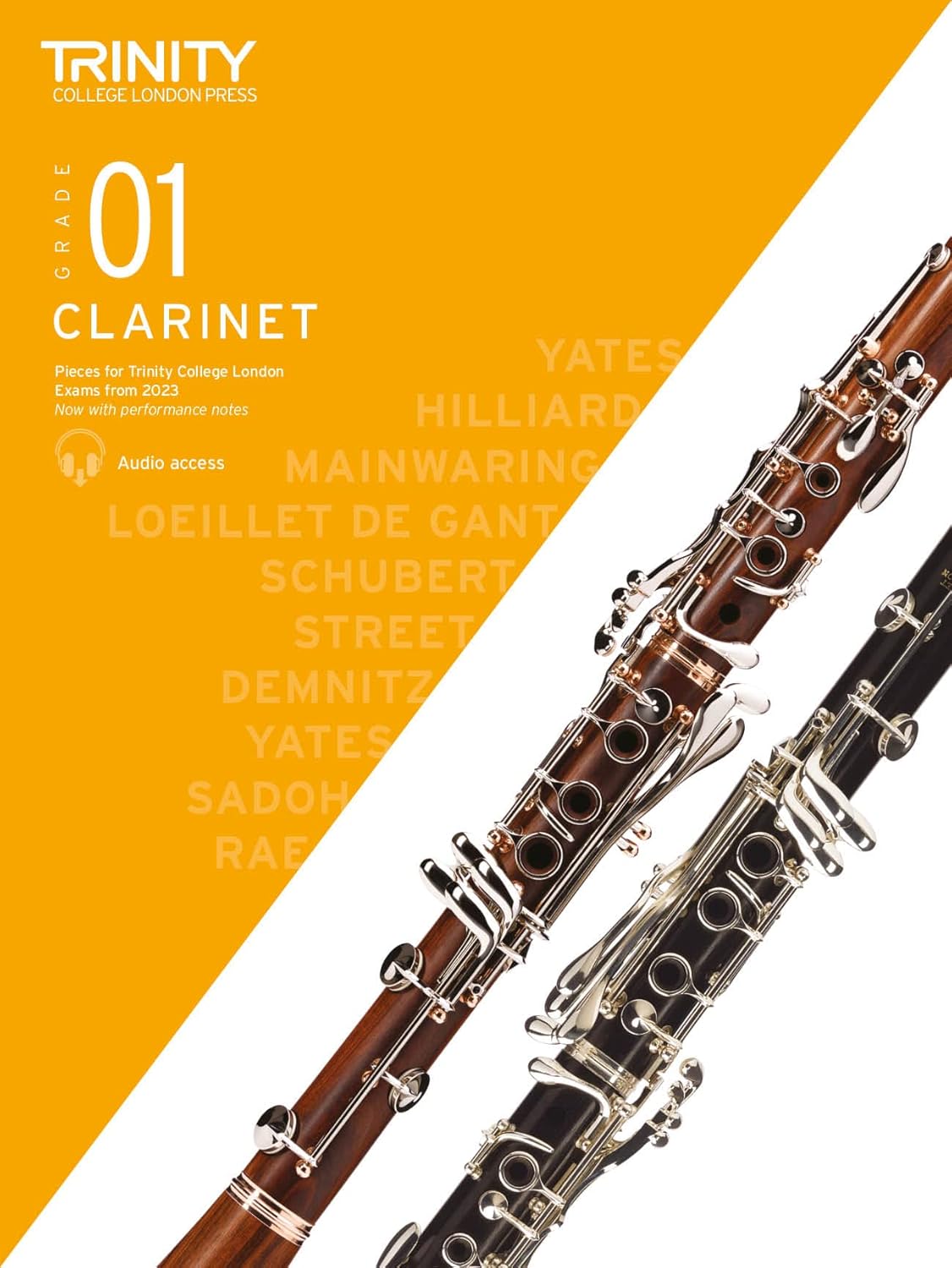 Trinity Clarinet Exam Pieces from 2023 Gr 1 Sc/Pt