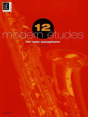 12 Modern Etudes for Saxophone