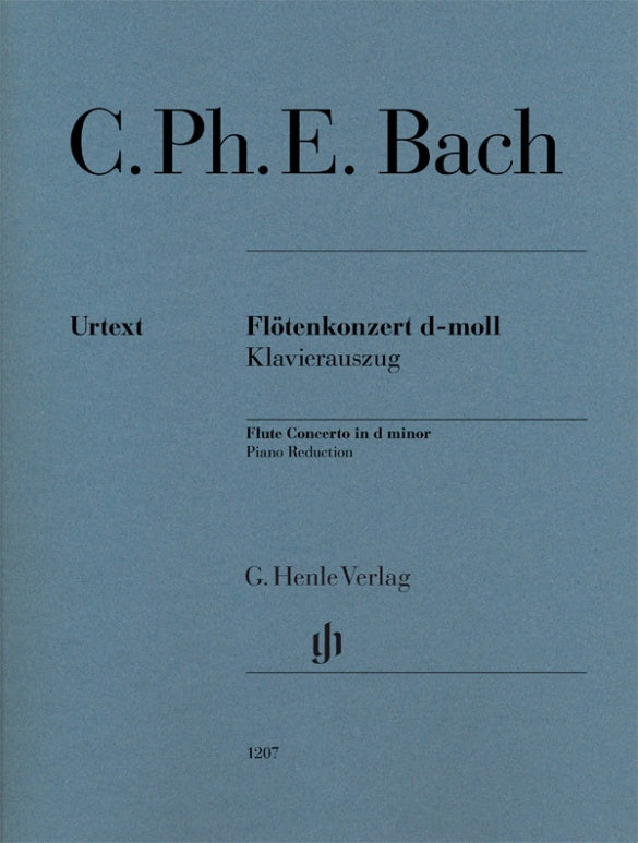 CPE Bach Flute Concerto in D Minor Flute/Piano
