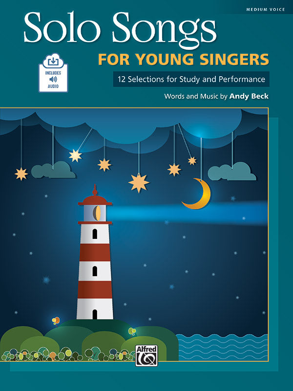 Solo Songs for Young Singers- Medium Voice Book/CD - Beck Andy Alfred 46839