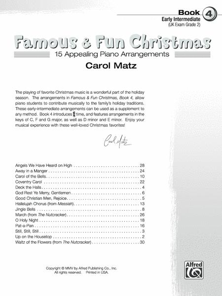 Famous & Fun Christmas Book 4