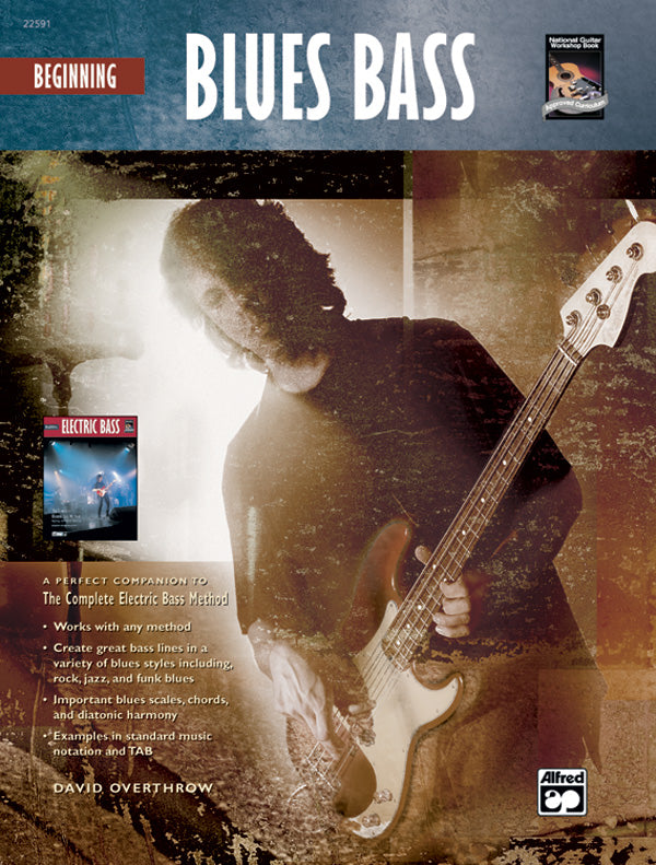 BEGINNING BASS BLUES BK/CD