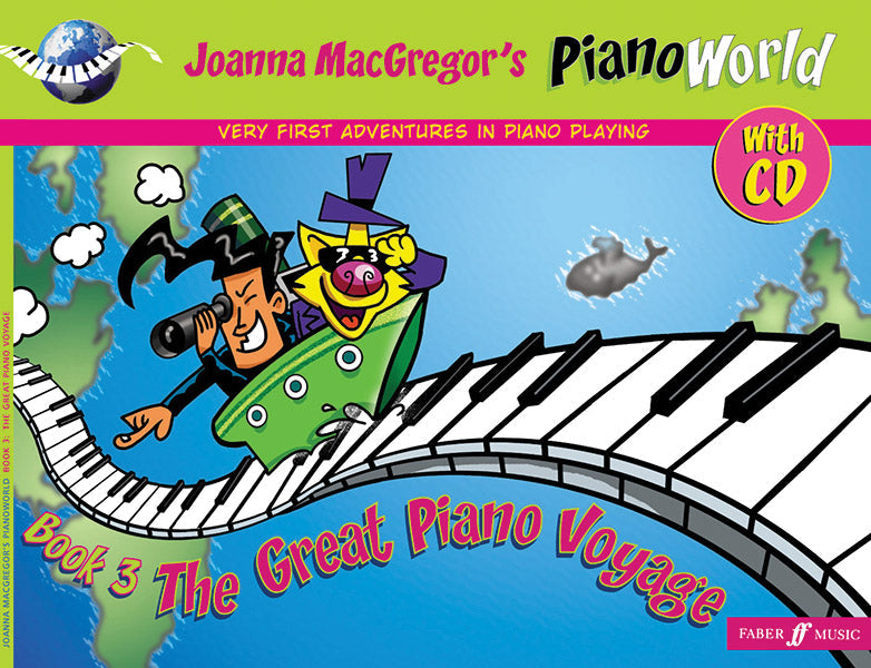 PIANO WORLD BK 3 GREAT PIANO VOYAGE BK/CD