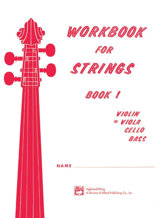 Workbook for Strings Book 1 - Viola