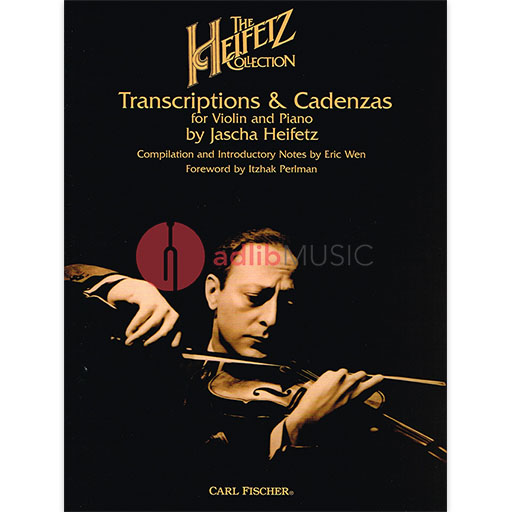 Heifetz Collection Volume 1 Violin/Piano