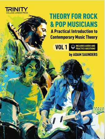 Theory for Rock & Pop Musicians Volume 1 - Includes Media by Saunders Trinity TCL032546