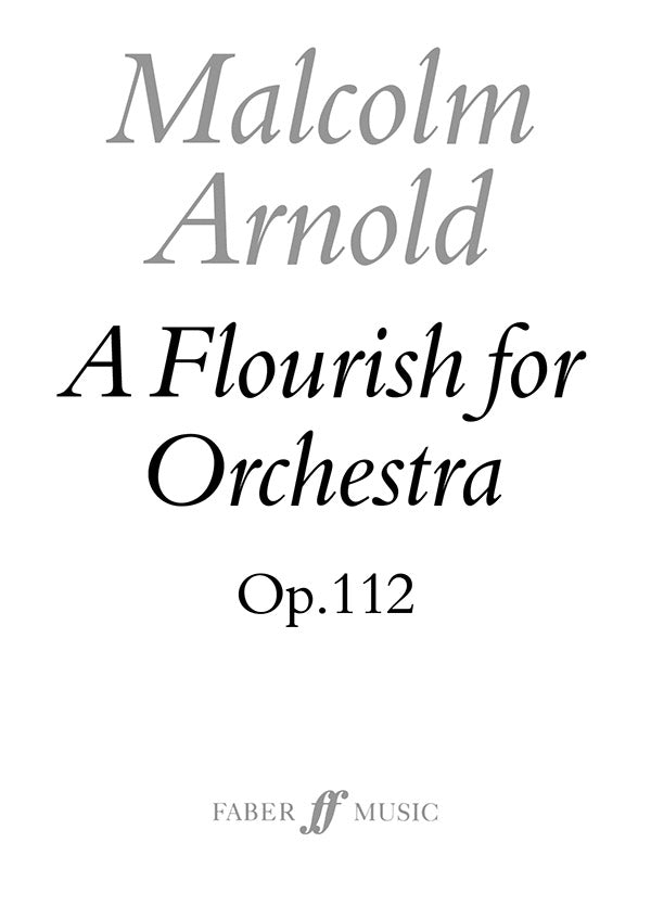 FLOURISH FOR ORCHESTRA OP 112 FULL SC
