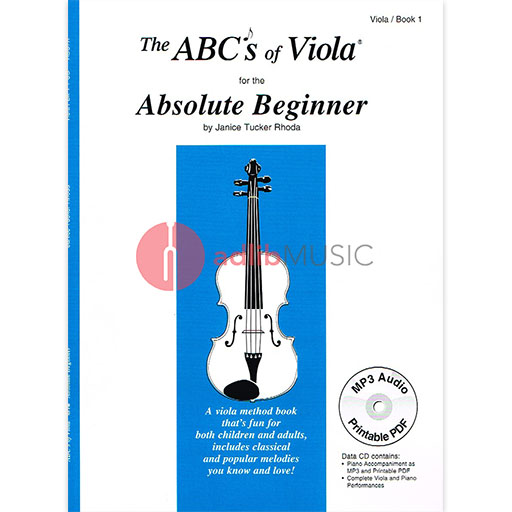 ABCs Of Viola Bk 1 Beginners