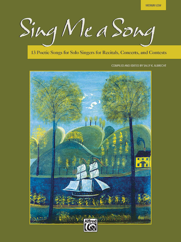 Sing Me A Song Medium-Low Voice Book Only