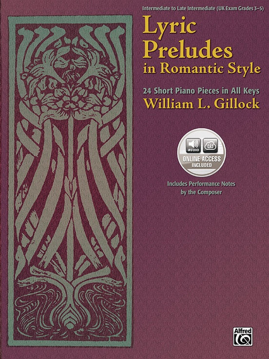 Lyric Preludes in Romantic Style - Piano Book/CD
