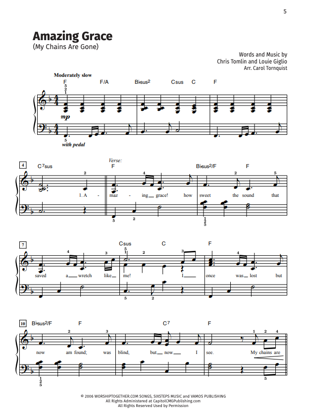 A to Z Praise and Worship Hits - Easy Piano