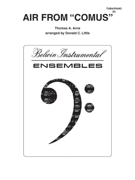 Air From Comus Tuba/Piano