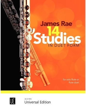 14 Studies in Duet Form for 1-2 Flutes - James Rae
