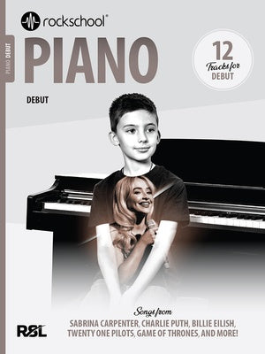 Rockschool Piano Debut (2025) Book/OLA - 	Rock School Limited