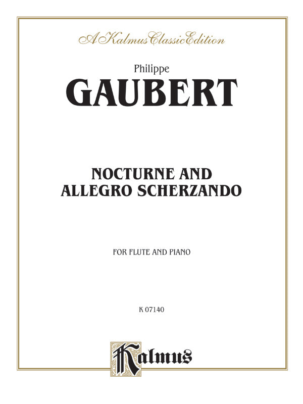 Nocturne and Allegro Scherzando Flute/Piano