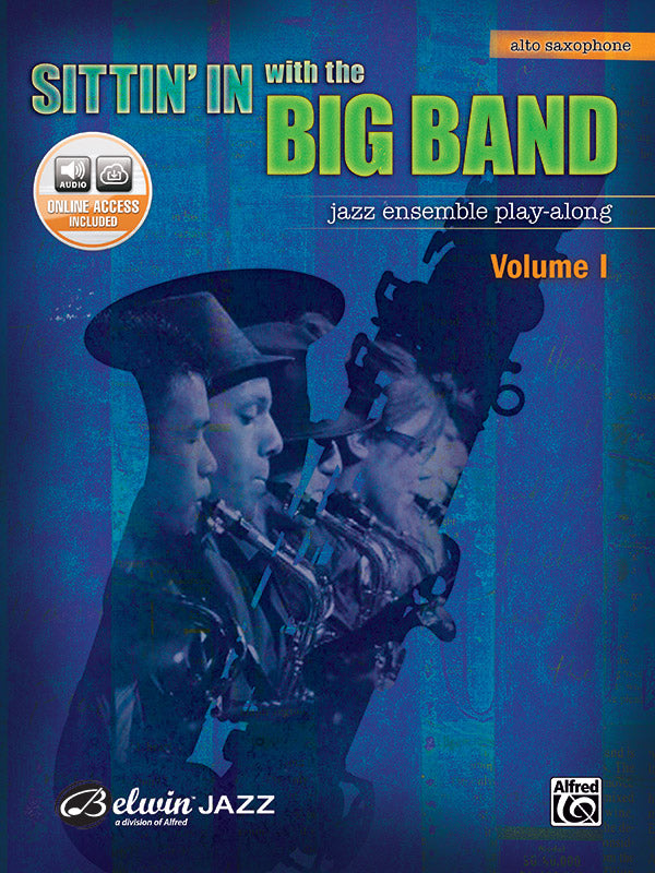 Sittin In with the Big Band Vol 1 Alto Sax Bk/Cd