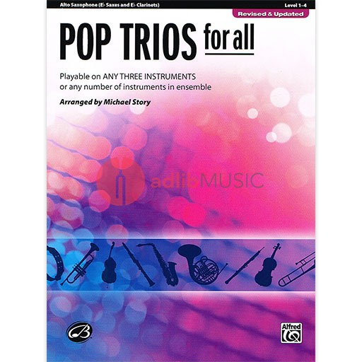 Pop Trios for All Alto Sax